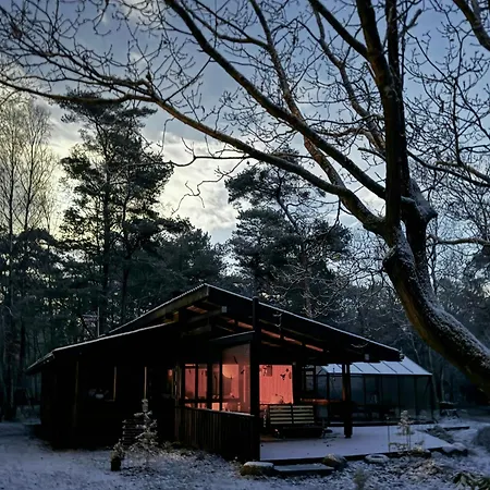 Architect-designed In Ulvshale Forest Semesterbostad *