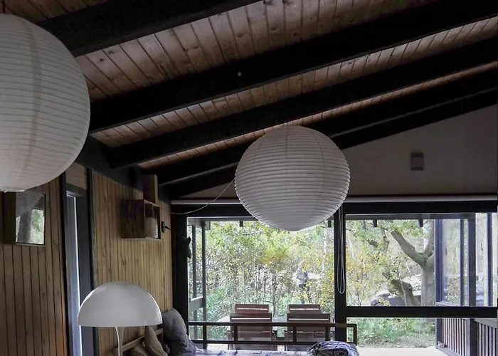 Architect-designed In Ulvshale Forest Nyaraló Stege